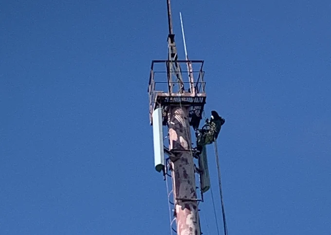 Высотные работы и нанесение жидких ЛКМ